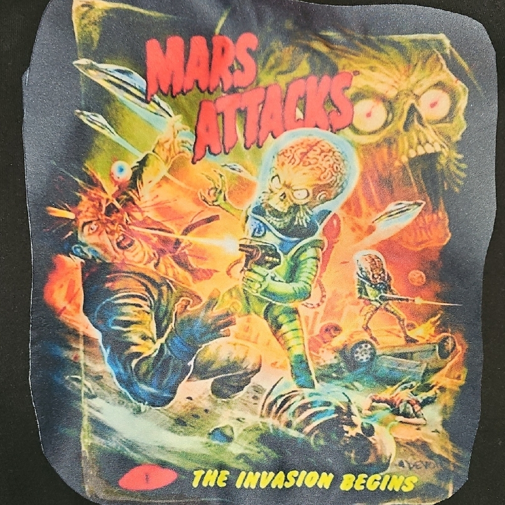 Playboy Black Mars Attacks Sweater - image 1
